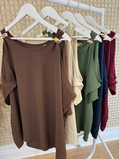 Cold Shoulder Top