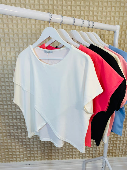 Diverse Cross Over Tee