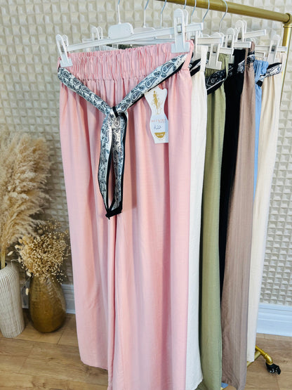 Scarf Belt Palazzo