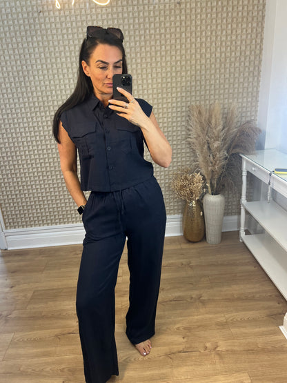 Navy Mitno 2 Piece