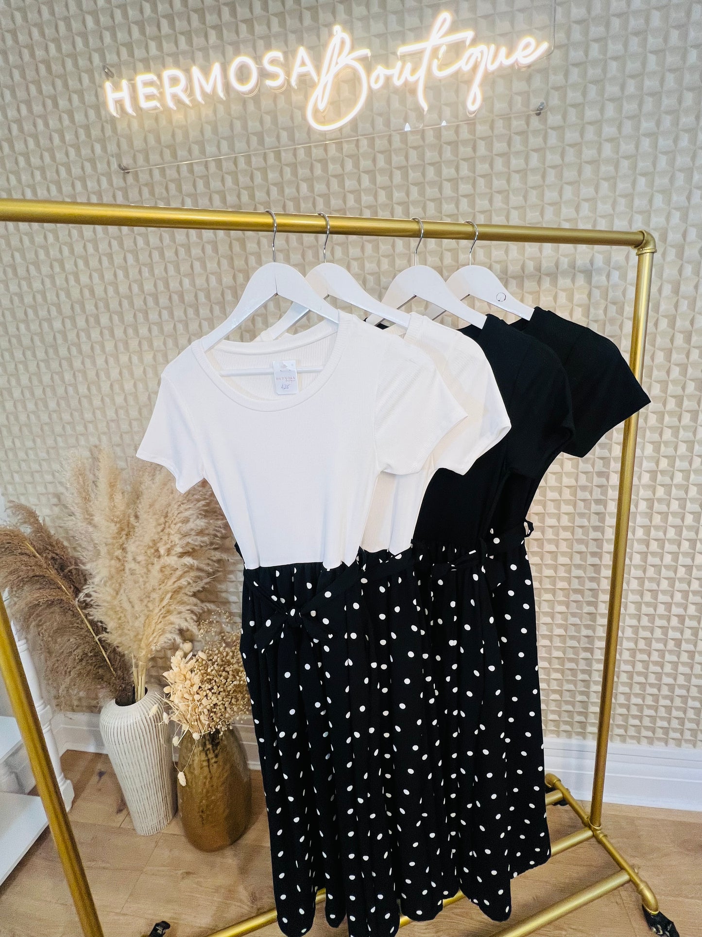 Cara Polka Dress