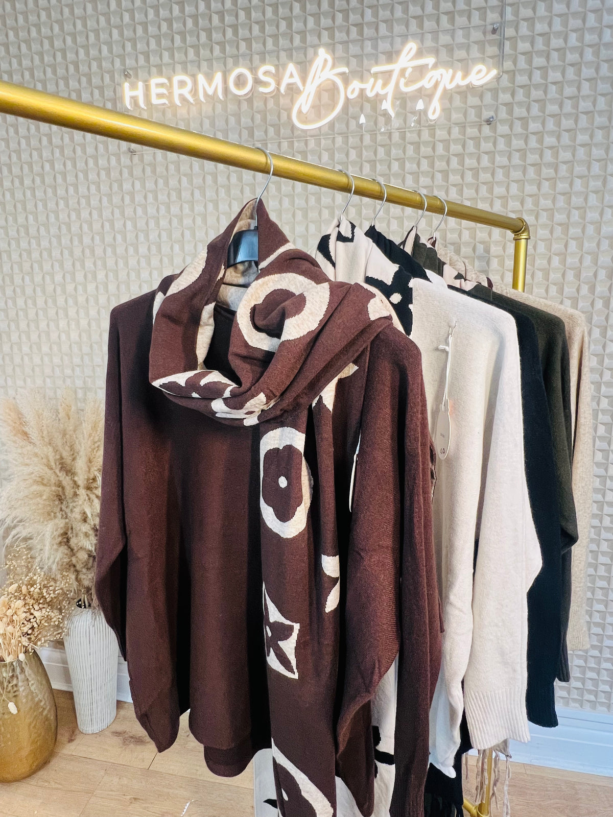 Louis Scarf Jumper