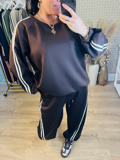 Two Stripe Twist Tracksuit