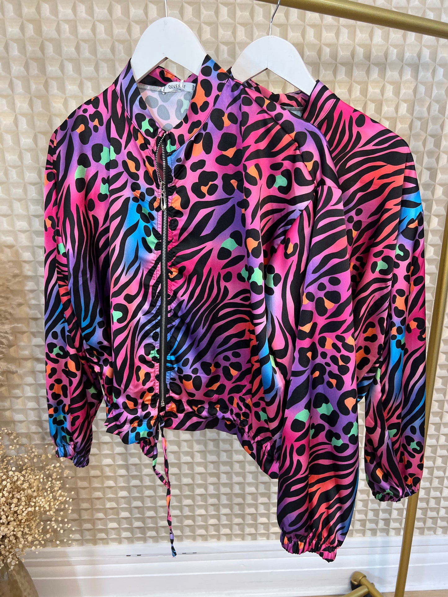 Diverse Bright Bomber Jacket