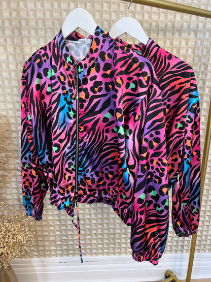 Diverse Bright Bomber Jacket