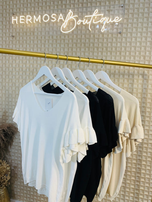 Frill Sleeve Top