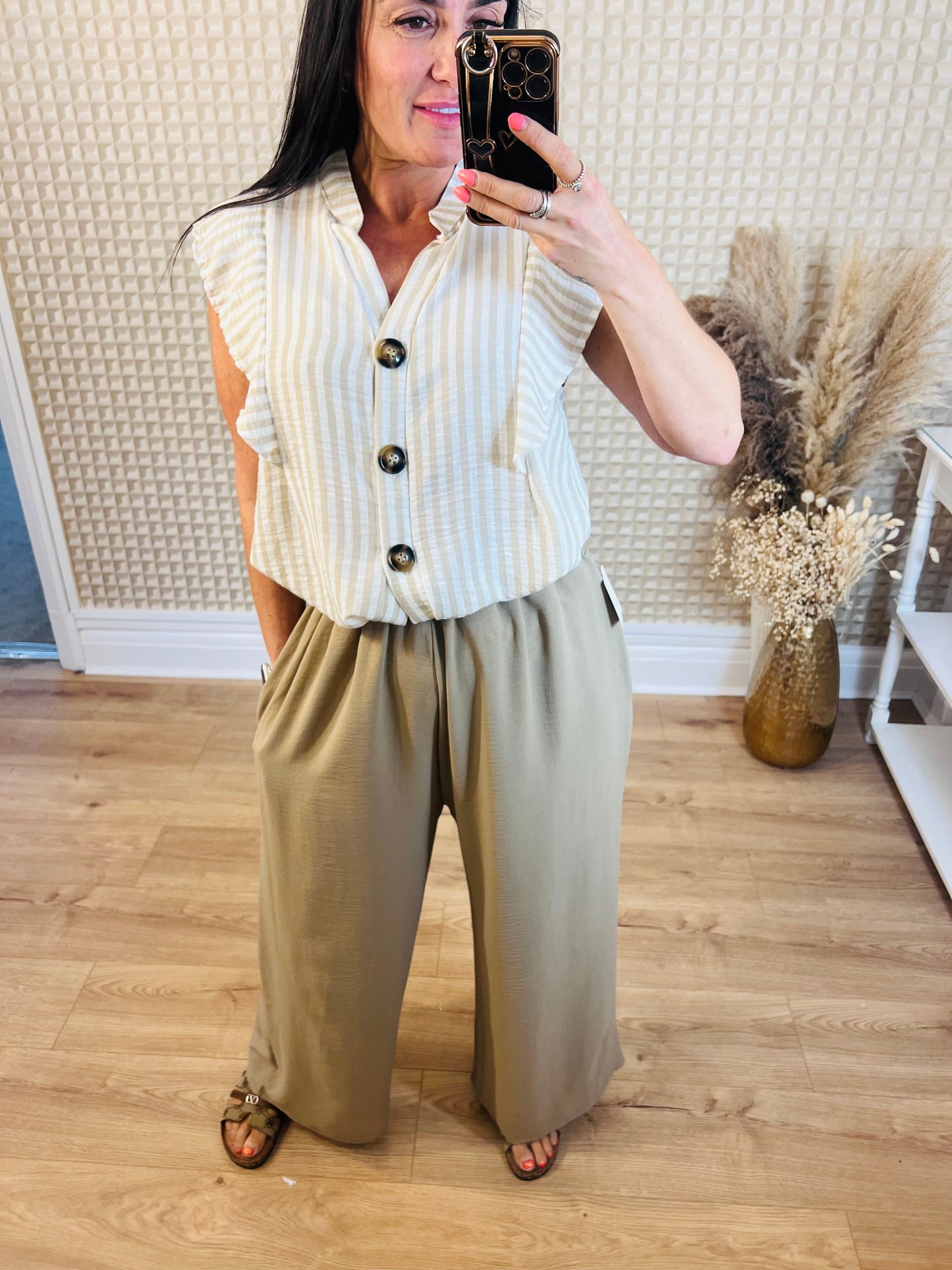 Wide Leg Trousers