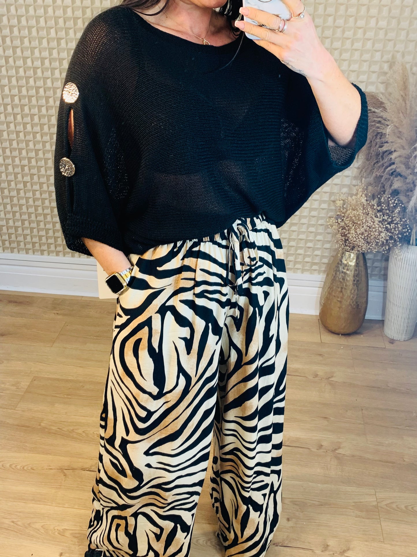 Zebra Pants
