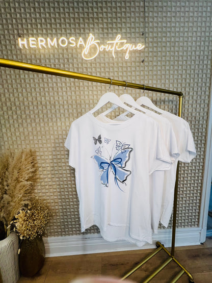 Butterfly tee