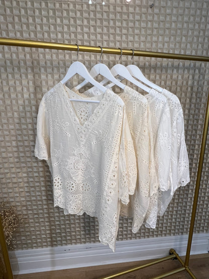 Brodie Anglaise Top