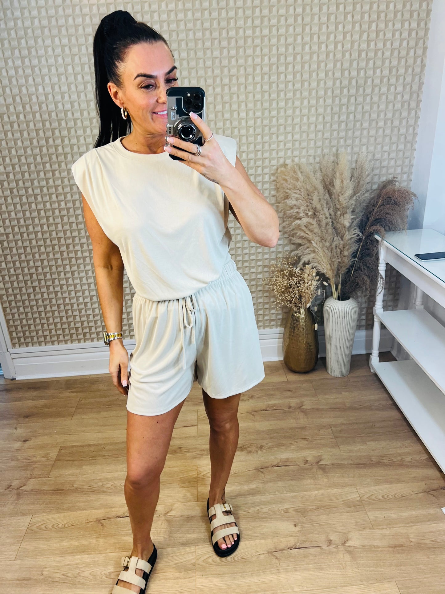 Slinky Shorts set