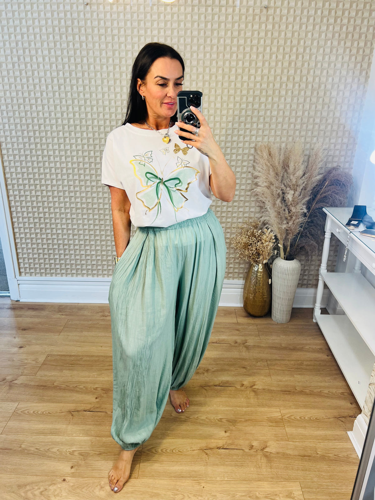 Butterfly tee