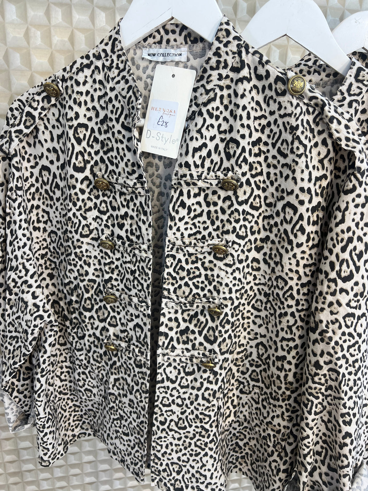 Lightweight Animal Military Jacket