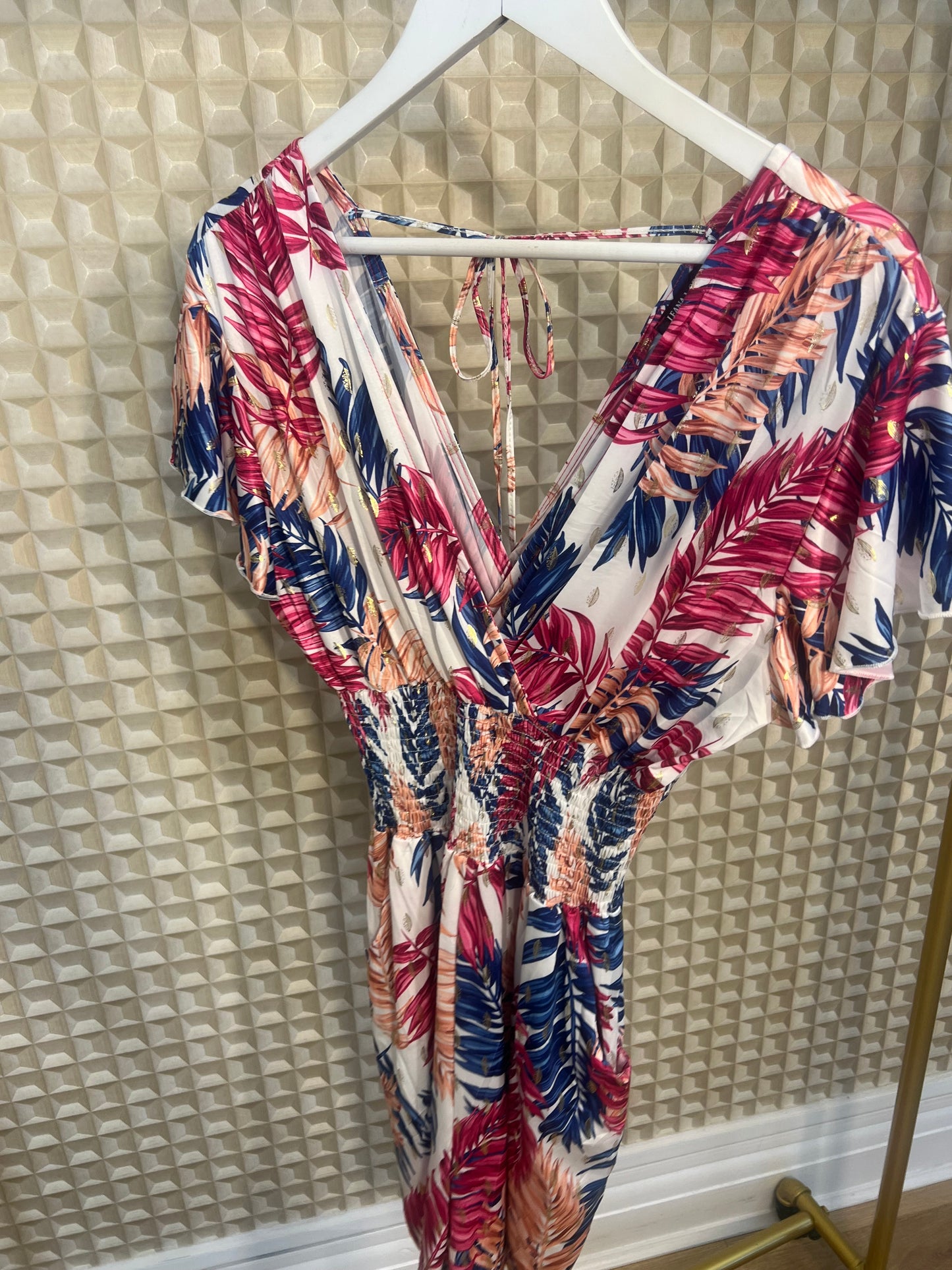 Leaf Slinky Playsuit
