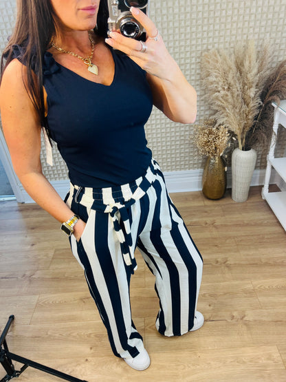 Bold Stripe Pants M/L