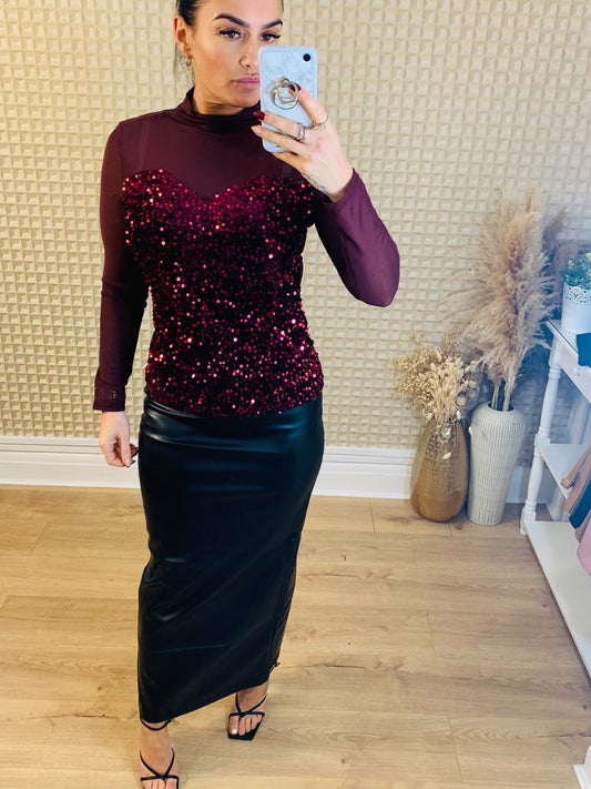 Black Pencil Skirt
