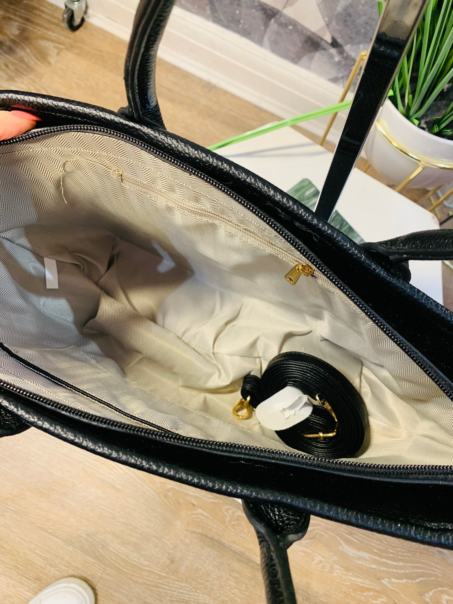 Tote Gold Chain Bag