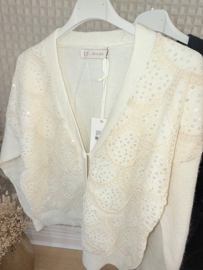 Sparkle Lamiar Cardigan