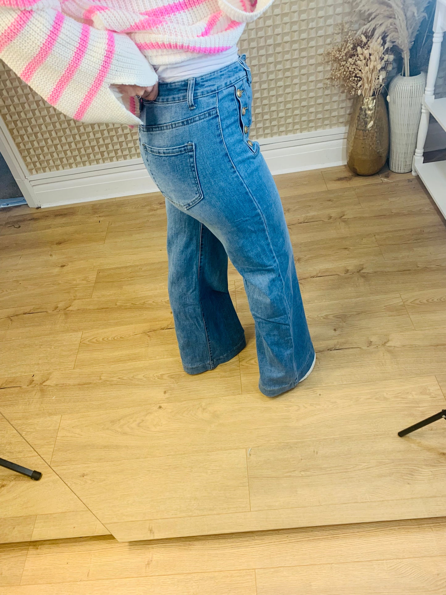 Red Berry Denim Jeans