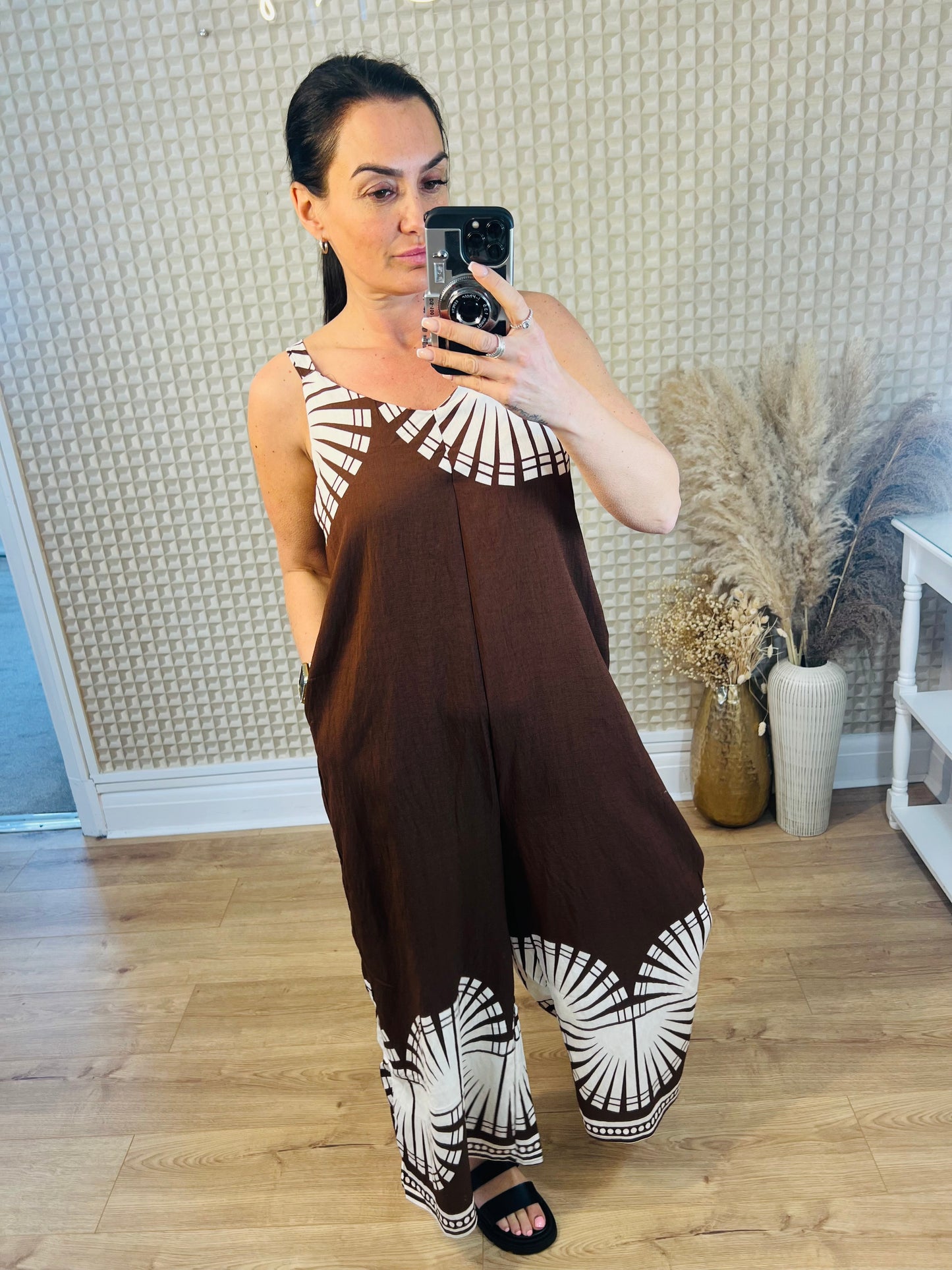 Brown Sweet Girl Jumpsuit