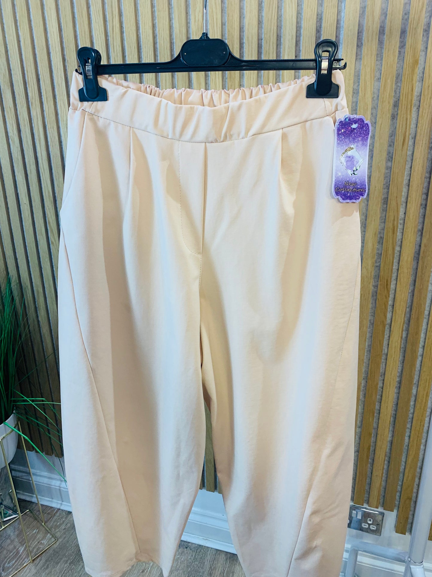 Blush Pink Chunk Trouser