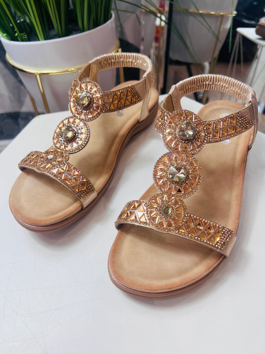 Cancun Sandal Gold