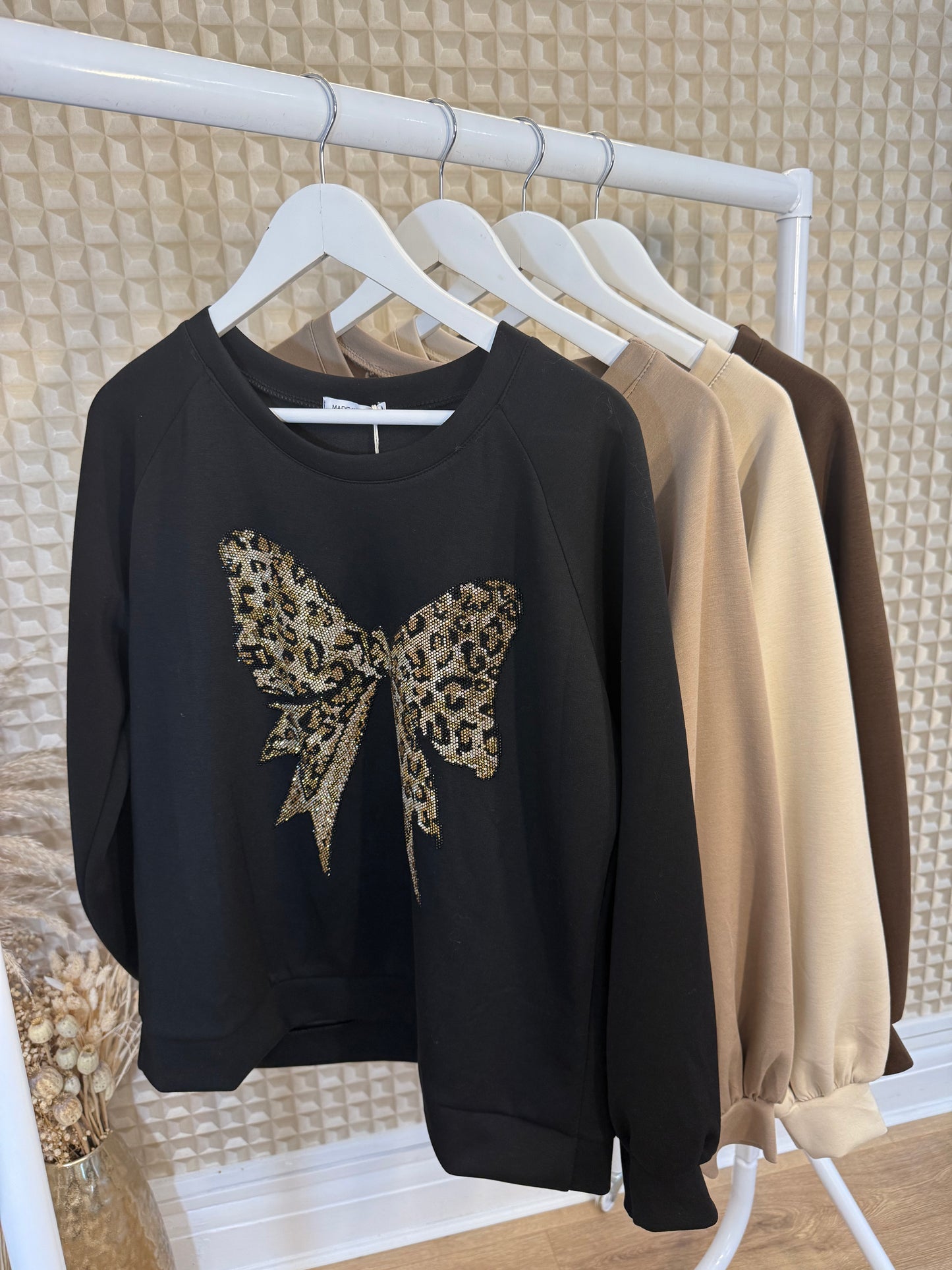 Animal Bow Sweater