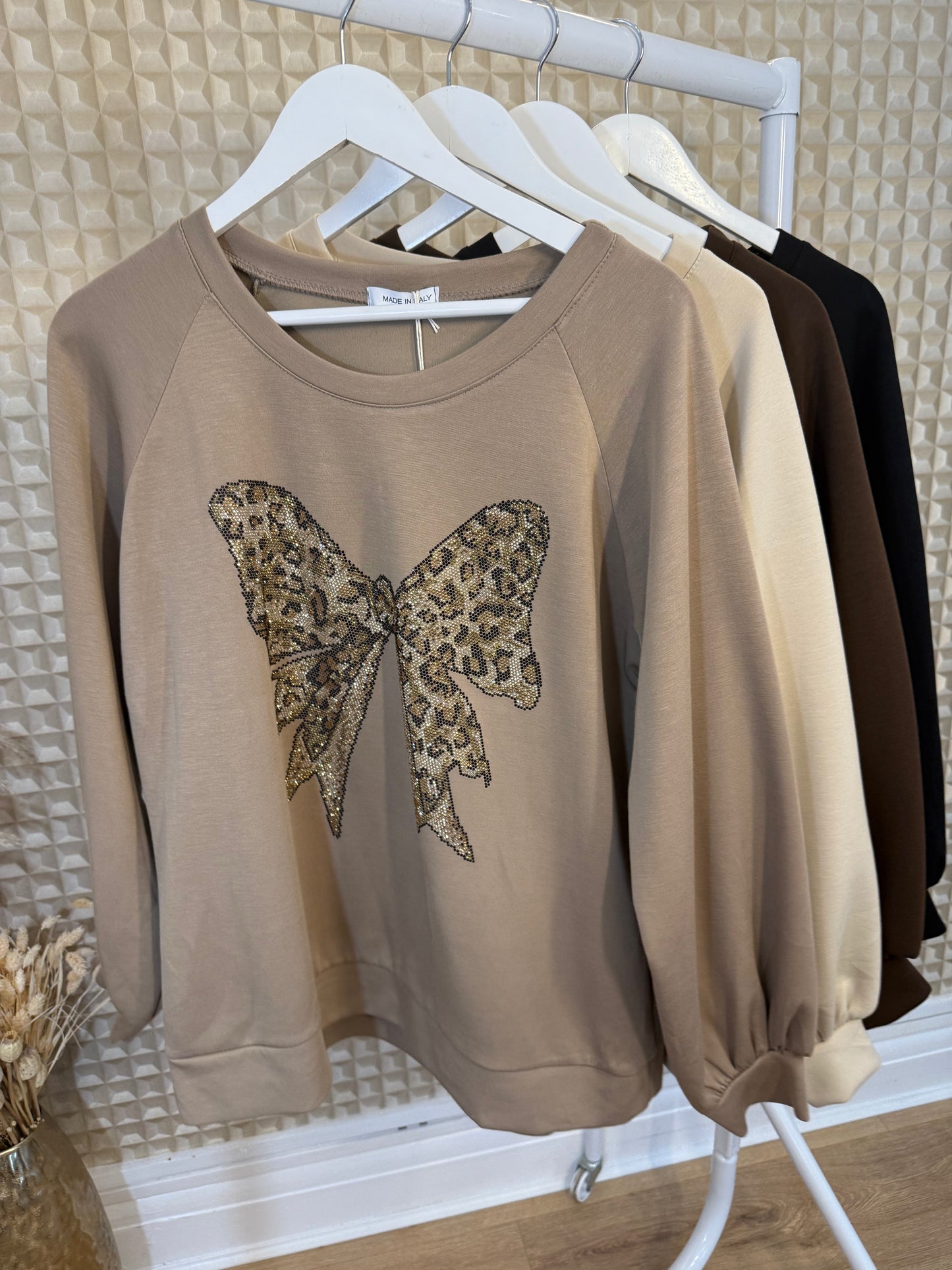 Animal Bow Sweater