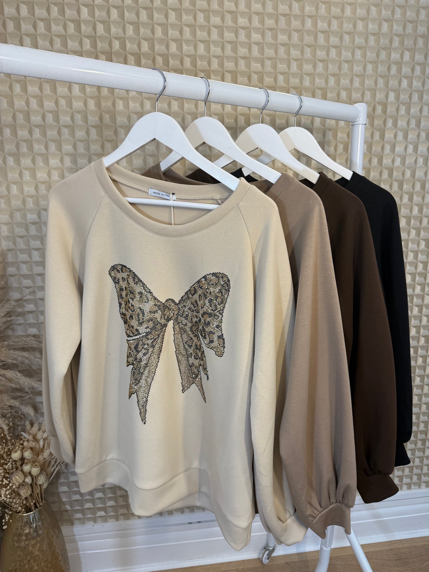 Animal Bow Sweater