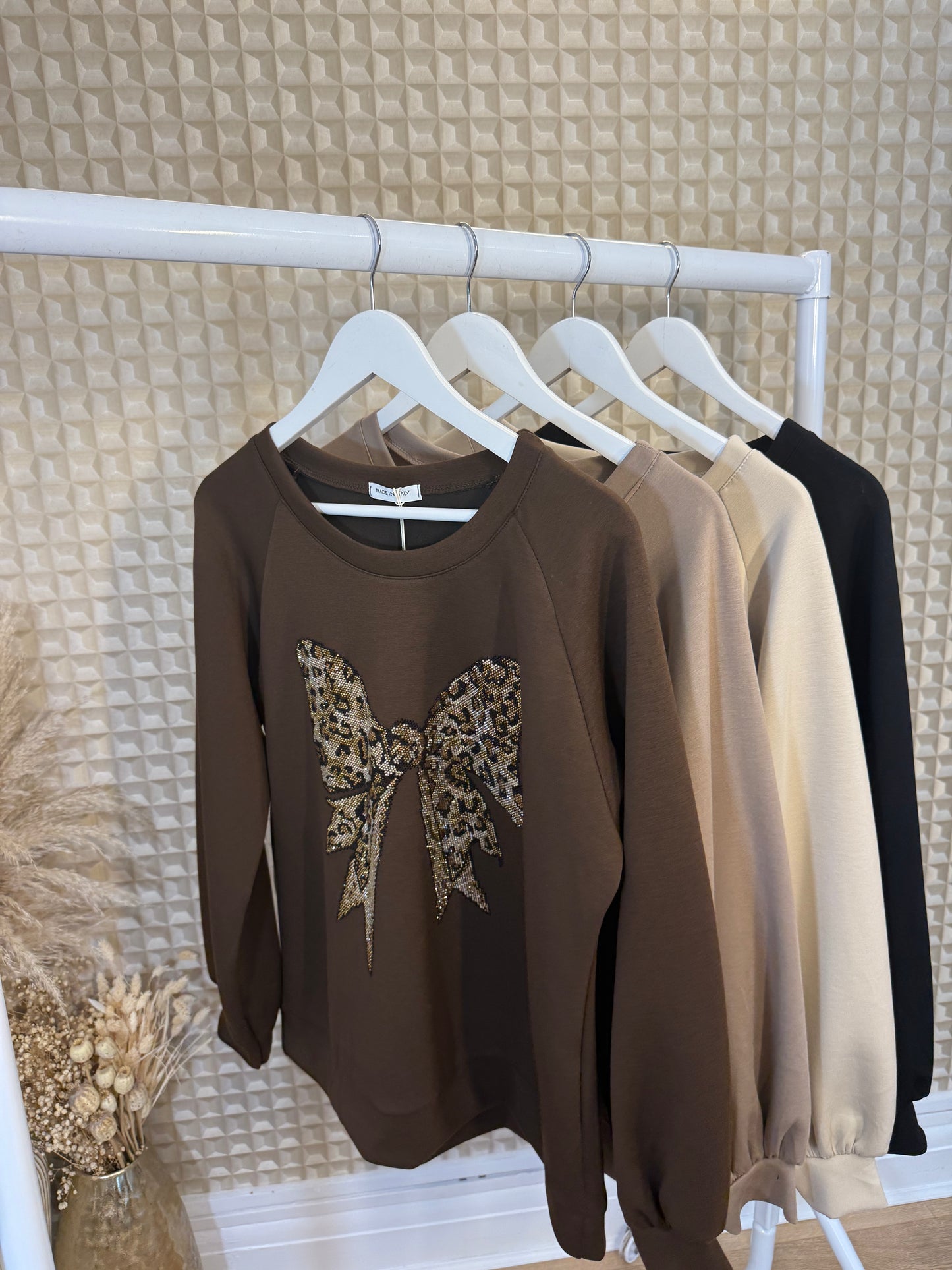 Animal Bow Sweater