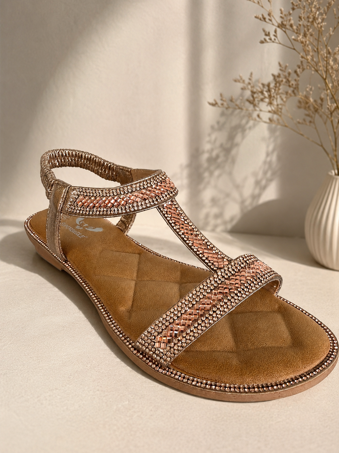 Rose Gold Sandal