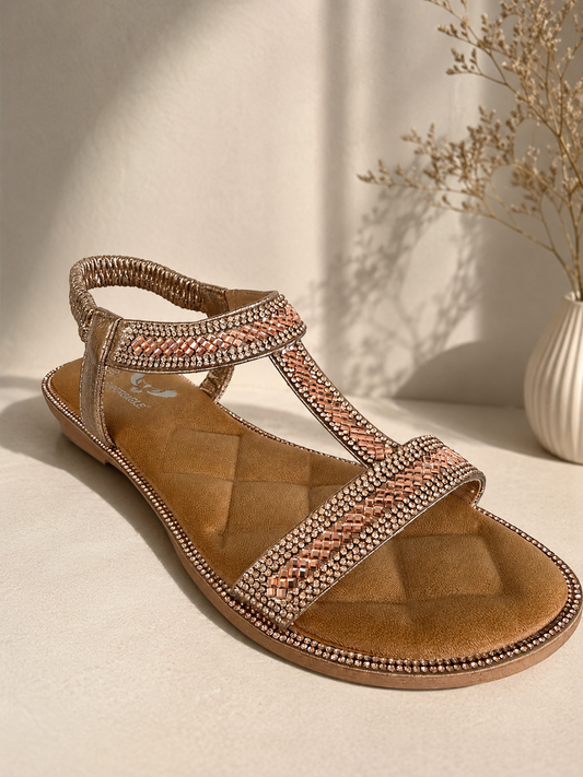 Rose Gold Sandal