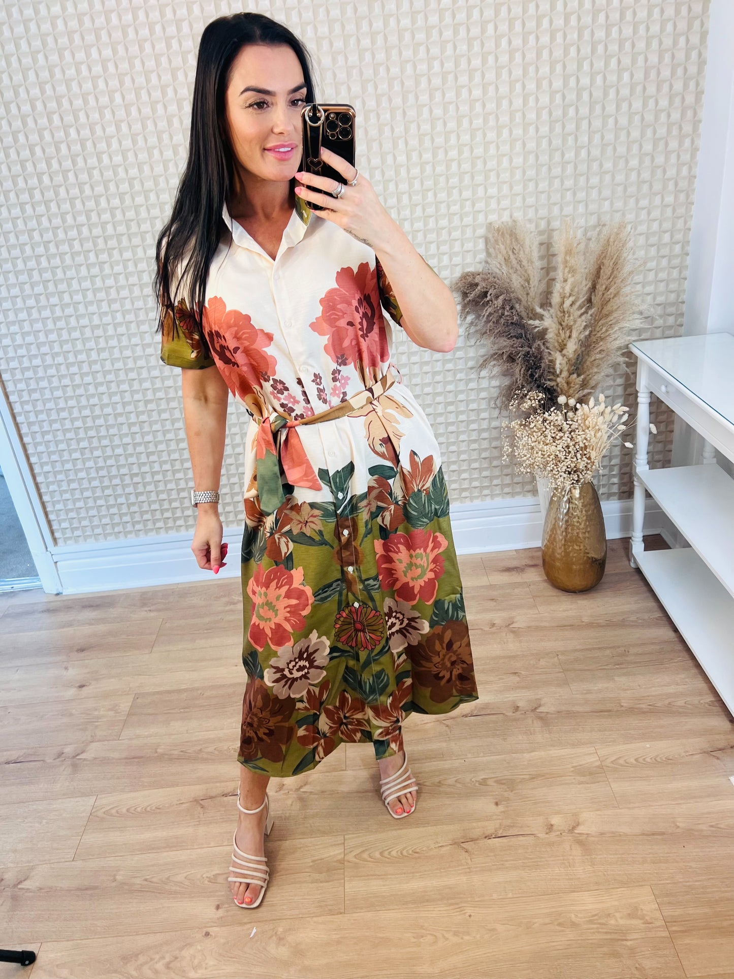 Pot Pourri Shirt Dress