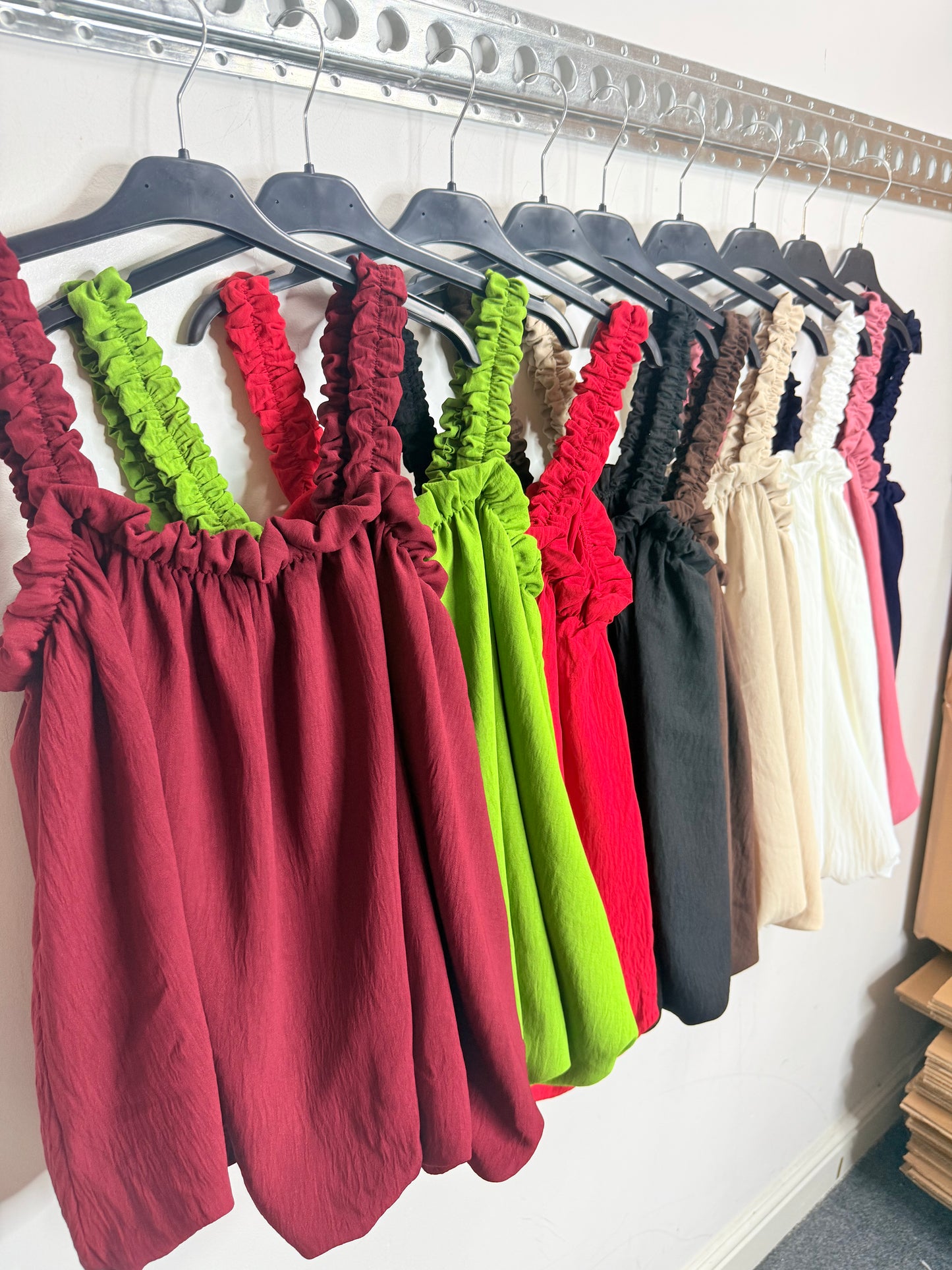 Puff Ball Hem Vest