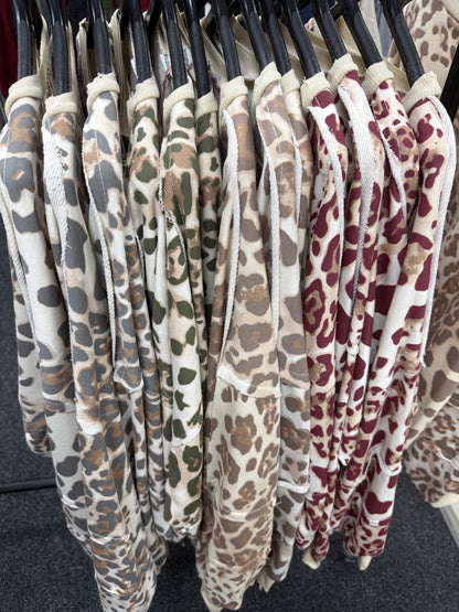 Mya Animal Print Top