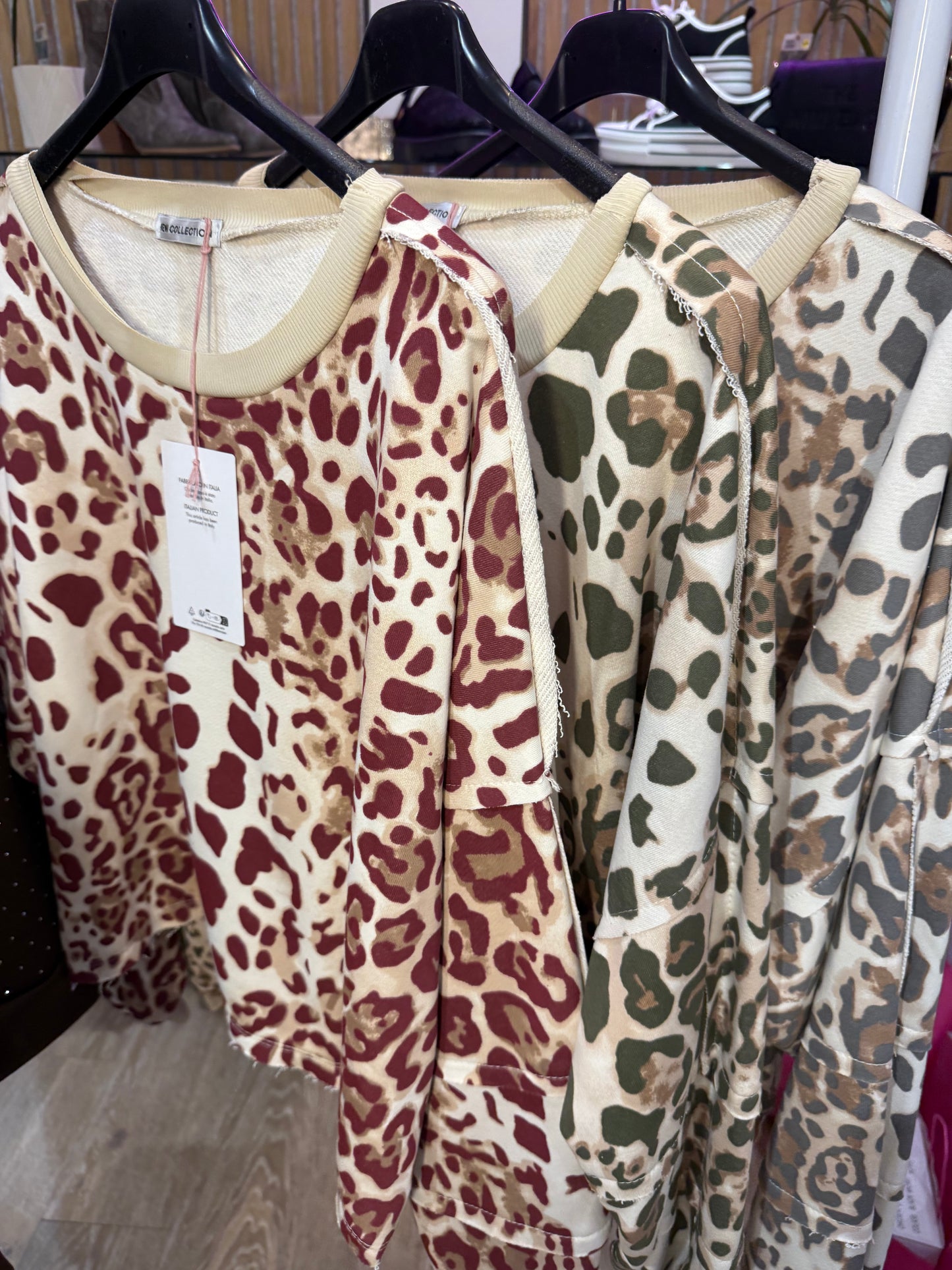 Mya Animal Print Top